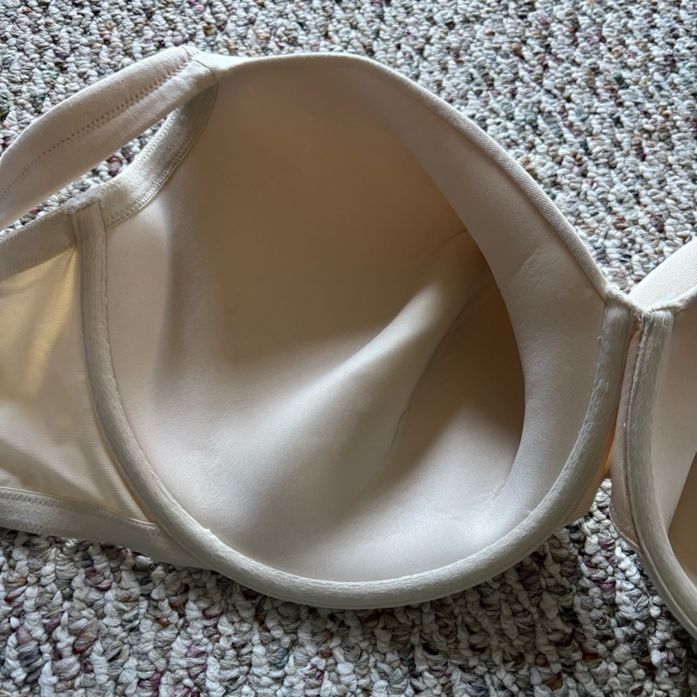 Cacique 50DD Lane Bryant Lightly Lined Full Coverage Bra Nude Underwire Classic - Picture 8 of 14